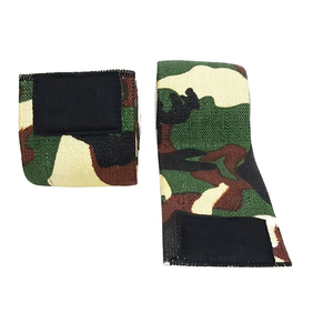 Genouillères de camouflage respirantes en néoprène, avec absorption des chocs et fermeture auto-agrippante - Product Image 2