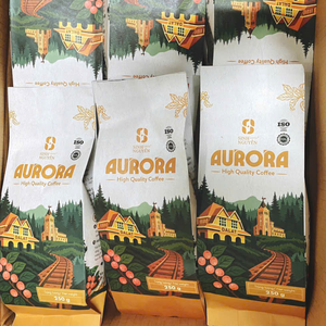 Granos de Café Tostado 100% Arábica de Especialidad, Tueste Medio, Sabor Afrutado, Ligero y Ácido, Suministro OEM ODM, Paquete de 1 Kg, Suministro de Vietnam - Product Image 2