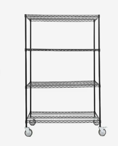 OEM/ODM Vietnam 4 Tier 5 Tier Stainless Steel Wire Shelving <b>Rack</b> Chrome Metal <b>Storage</b> Shelf for Warehouse <b>Kitchen</b> Home Use - Product Image 1