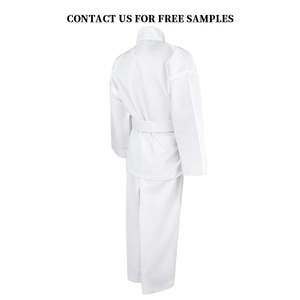 NESTA SPORTS Traje de Karate para Adultos de Alta Calidad, Uniforme de Karate Blanco de Poliéster y Algodón con Cinturón, Impresión de Imágenes y Bordado - Product Image 2