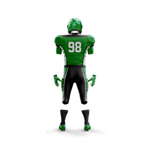 ชุดฟุตบอลสั่งทำพิเศษ 100% สไตล์ใหม่ ชุดอเมริกันฟุตบอล ระบายอากาศได้ดี ออกแบบเองได้ - Product Image 2