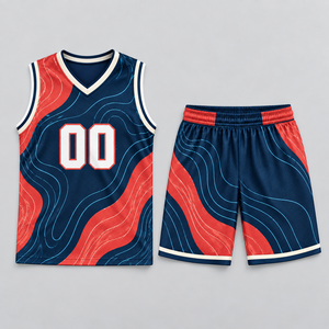 Maillot de basket-ball personnalisé, ensemble uniforme de basket-ball sublimé avec short assorti pour les équipes scolaires, les clubs, les jeunes et les adultes - Product Image 5