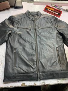 Custom Men's 100% Leather Motorcycle Jacket 2026 <b>Genuine</b> Leather Waterproof Eco-Friendly Stylish Winter Leather Jackets - Product Image 3