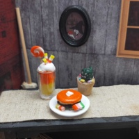 Maison de sorcière miniature à l'échelle 1:12 pour maison de poupée, artisanat multi-matériaux, meubles DIY en bois et papier, jouet d'Halloween pour poupées