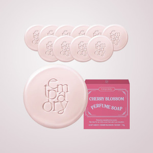 skin care coreano Temporary Perfume <b>Soap</b> Cherry Blossom 75g 10 Pieces Made in Korea Olive Oil <b>Glycerin</b> Hyaluronic Acid - Product Image 2