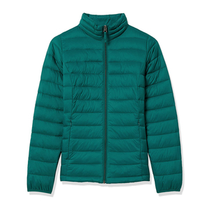 Doudoune matelassée décontractée pour femme, manteau d'extérieur en duvet à col montant et manches longues avec fermeture éclair - Product Image 6