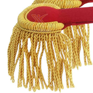 Epaulettes de Hombro para Uniformes Ceremoniales de Primera Calidad, Estilo Único, Venta al Por Mayor - Product Image 4