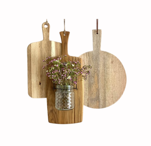 Latest Chopping Blocks Rectangle With Handle Dishwasher Safe Combination Package Salad Meat Cutting Boards Handmade On Sale - Product Image 6