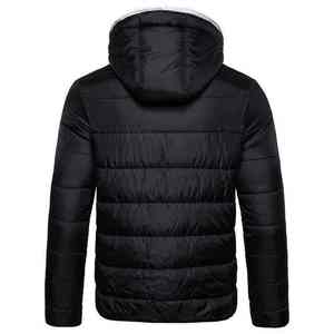 Custom Men Clothing Good Quality Men's <b>Packable</b> Puffer <b>Jacket</b> Hooded Winter Snow <b>Jacket</b> Made in Pakistan with embroidery patch - Product Image 5