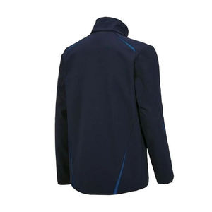 Classic Softshell Jacket <b>Men's</b> <b>Black</b> Waterproof <b>Windbreaker</b> Outdoor Work Jacket 4 Way Stretch Fleece Lining Custom Embroidered - Product Image 4