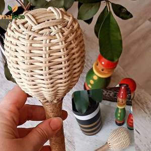 ของเล่นเด็กวัยหัดเดินที่มีน้ำหนักเบามีเสียงดนตรีหวายออกแบบมาในเวียดนาม - Product Image 4