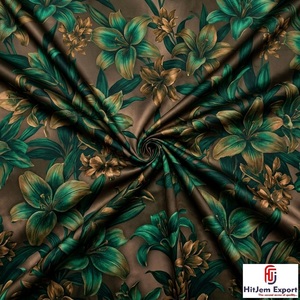Premium Soft Lightweight Digital Printed Polyester Fabric Custom Manufacturing Service For Apparel Garments Textiles - Product Image 2