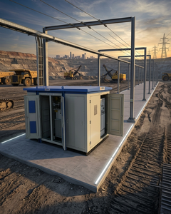 Poste de distribution compact haute efficacité 630 kVA, classe 20 kV, refroidissement par bain d'huile, isolation classe A et conteneurisé - Product Image 5