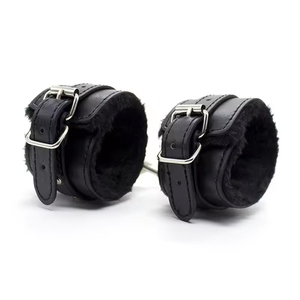 High Quality Unisex Cowhide Leather <b>Ankle</b> Straps for Gym Training Weightlifting Non-Slip Breathable Leather <b>Ankle</b> Strap With OEM - Product Image 1