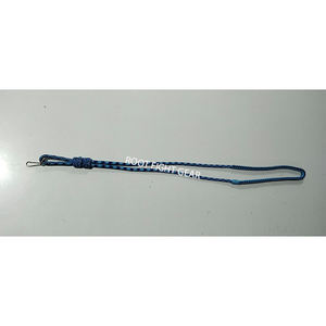 Cordón táctico de hombro de seda y algodón de primera calidad, color azul, cordón cruzado hecho a medida con material personalizable - Product Image 1