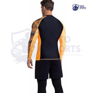 Camiseta de Protección Solar para Hombre, Transpirable, Ajustada, Cómoda, Ligera, Ideal para Natación, Gimnasio y Entrenamiento Profesional, del Mejor Proveedor - Product Image 2