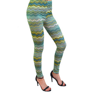 Leggings de compression populaires pour femme, avec design de doublure, taille haute, effet push-up fessier, personnalisables, pour la gym - Product Image 1