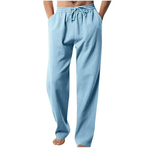 Pantalon de jogging cargo oversize pour homme en molleton, multi-poches, style streetwear ample, en coton, personnalisable, OEM - Product Image 1