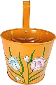 Maceta colgante hecha a mano de gran calidad, el más vendido, suministro de jardín para el hogar, maceta de Metal con recubrimiento en polvo, maceta hecha a mano - Product Image 4