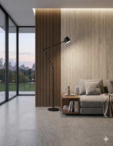 AC 100V-240V 1150-1800mm Metal LED Button Control High Brightness 3000K (Warm White) Vietnam Lumetal Indoor IP20 Semi-Floor Lamp - Product Image 4