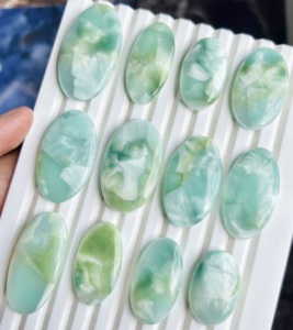 Hemimorfita Azul de Calidad AAA, Gemas Cabujón de Formas Mixtas, Piedras Sueltas para Joyería, Precio al por Mayor, ASHU GEMS Rajasthan - Product Image 4