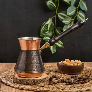 Cafetera Turca Profesional de Cobre, Olla para Preparar Café Árabe, Cezve, Olla para Calentar Café para el Hogar, Cafetería, Hotel, Cocina - Product Image 6