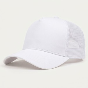 Casquette de baseball unisexe classique en maille de qualité supérieure, ajustable, à visière incurvée, respirante, pour l'extérieur, style streetwear, avec fermeture snapback - Product Image 4