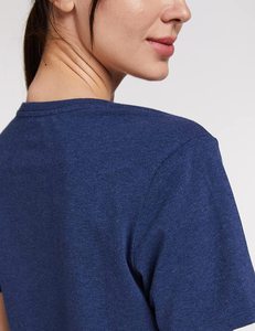 T-shirt ample à manches courtes pour femme, en coton pur épais, respirant, résistant aux UV et imperméable, style streetwear - Product Image 5