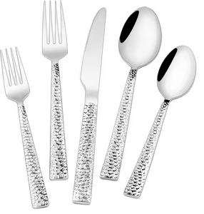 Banquet Table Metal <b>Spoon</b> <b>And</b> <b>Fork</b> <b>Set</b> Cutlery <b>Set</b> For Dining Table Kitchen Tableware - Product Image 2