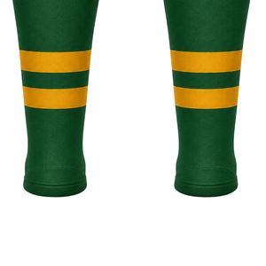 Green Gold Ice Hockey <b>Socks</b> for Men Lightweight Professional Hockey Stockings Breathable Athletic Team Practice Sports Wear - Product Image 5