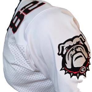 Maillot de football américain fan jersey parent sublimation broderie plus taille réelle usine vraies photos Pakistan Made - Product Image 1