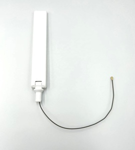 Antena WiFi Externa LITE de 2.4GHz y 5GHz con Conector MHF, Dipolo de Goma, Ganancia de 5 dBi para Dispositivos de Red en Comunicación - Product Image 1