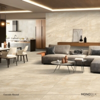 Carreaux de sol de salle de bain antibactériens, résistants à l'usure, antidérapants, isolants thermiquement, 600x1200 mm, en porcelaine moderne, finition polie, texture