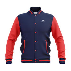 Blouson Bomber Formel Personnalisé avec Logo Brodé, Col Rond, Fermeture Éclair, Polyester/Coton, Respirant et Coupe-Vent - Product Image 4