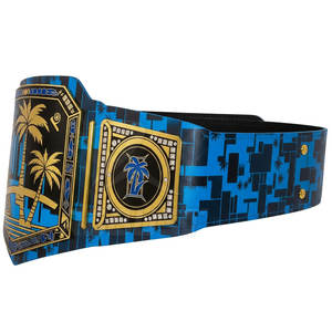 เข็มขัดแชมป์เปี้ยนชิพ หนังแท้ ทนทาน เป็นมิตรกับสิ่งแวดล้อม ปรับแต่งได้ สวมใส่สบาย น้ำหนักเบา อุปกรณ์ฝึกศิลปะการต่อสู้ ทันสมัย - Product Image 5