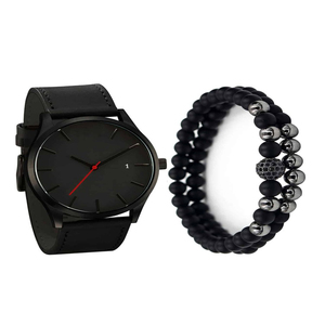 6212 Dropshipping Reloj de Hombre Personalizado de Cuero para Él, Reloj de Regalo con Brazalete - Product Image 2