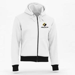 Sweat-shirt à capuche zippé personnalisé pour homme, respirant et confortable, idéal pour l'entraînement sportif et la gym, fabrication en gros - Product Image 2