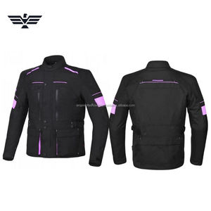 Blouson de moto en cuir premium personnalisé, nouvelle arrivée, armure CE, panneau haute visibilité, respirant, imperméable, protection intégrale, toutes saisons - Product Image 4
