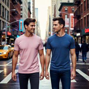 Premium Men's Casual 100% Cotton <b>T</b>-<b>Shirt</b> 210gsm Summer Jersey O-Neck Washed Print Eco-Friendly Quick Dry Breathable Regular Fit - Product Image 3