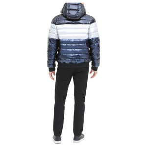 <b>Men's</b> High Quality Winter Puffer <b>Jacket</b> with Stand Collar Custom Logo Printing Waterproof & Eco-Friendly Made in Pakistan - Product Image 2