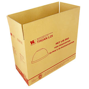 Boîte pliante en carton ondulé à fentes rectangulaires sur mesure OEM, épaisseur 3 mm, revêtement UV, pour gants, soins personnels, cadeaux, matériaux recyclés X - Product Image 3