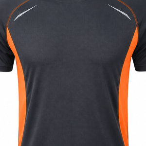 Ensemble T-shirt et short de course haute performance pour homme – Évacuation de l'humidité, entraînement athlétique, gym, fitness, vêtements de sport d'été - Product Image 4