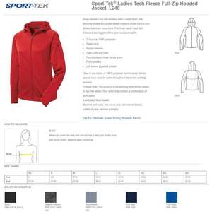 Chaquetas Personalizadas de Forro Polar Técnico con Cremallera Completa para Mujer, Modelo L248, Multicolores, con Logotipo y Texto Bordados - Tops Activos - Product Image 5