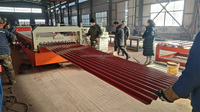 Maquinaria Automática China para Fabricar Paneles de Techo Corrugado de Acero
