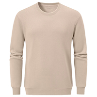 Sudadera Personalizada con Cuello Redondo Unisex, de Algodón y Felpa para Invierno, OEM ODM, Marca Privada, Ropa Casual Urbana, Antiarrugas y Transpirable