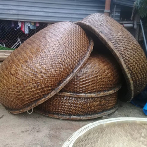Proveedor de barcos coracle de bambú barato-Uso de barcos de bambú vietnamitas tradicionales para barcos de pesca Coracle (0084587176063 Sandy) 99GD - Product Image 1