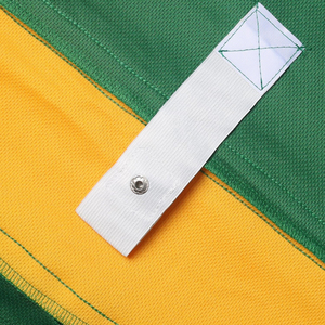 Maillot de hockey sur glace vert et jaune pour homme, manches longues, sublimé, en maille respirante, coupe classique, toutes saisons - Product Image 6