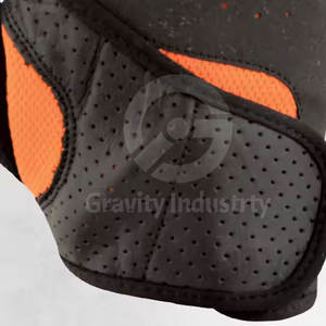 Poignées de musculation en cuir avec protection des paumes et bandes de maintien pour les poignets, pour la musculation, le fitness, l'entraînement et les exercices. - Product Image 5