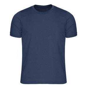Camisetas de Hombre de Manga Corta Color Azul Marino, Diseño Sólido, Estilo Casual, Algodón y Poliéster - Product Image 6