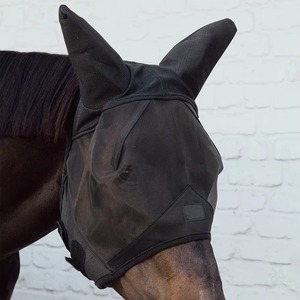 Máscara Antimoscas Premium Ligera y Personalizable para Caballos con Malla Transpirable, Protección de Orejas Ajustable y Duradera, Equipo para el Cuidado Equino - Product Image 4